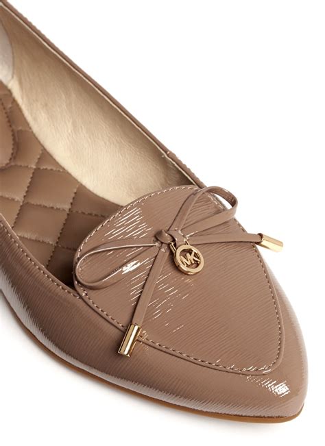 michael kors leather flat shoes|Michael Kors flats on sale.